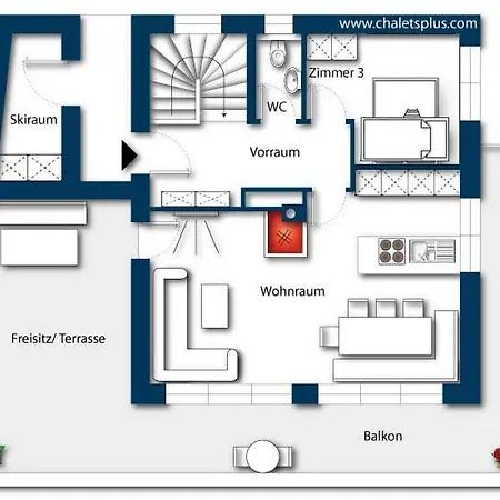 펜션 Nationalpark Vorderkopf *
